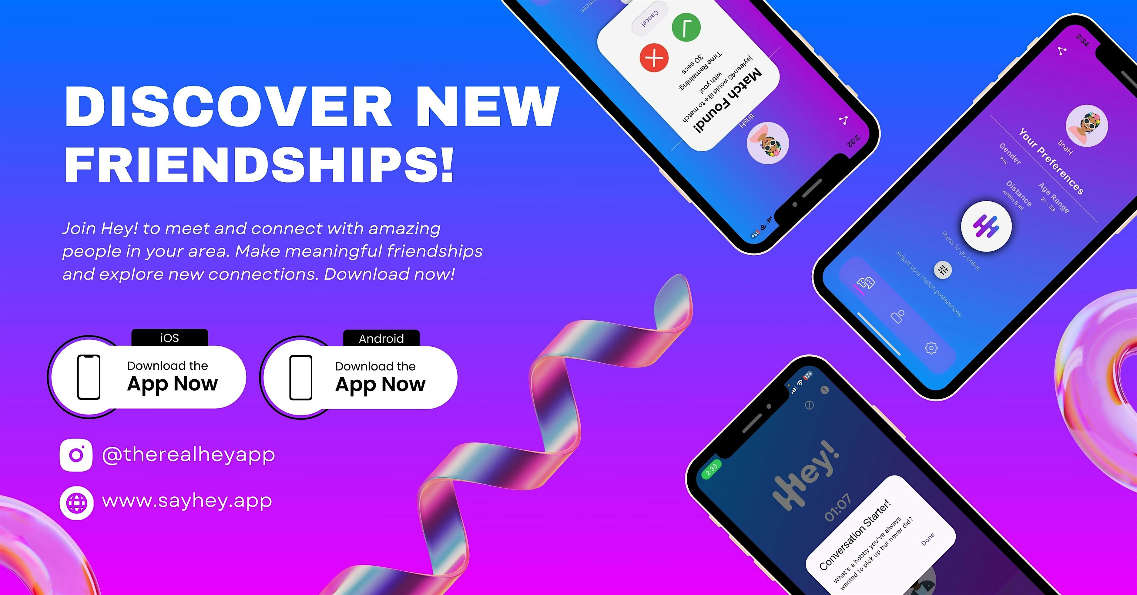 Find Real Connections – A New Way to Make Friends at Miami Beach – Miami Beach, FL