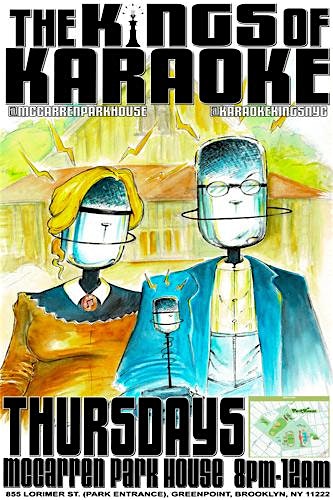 Karaoke Thursdays hosted by Kings of Karaoke at McCarren Parkhouse – Brooklyn, NY