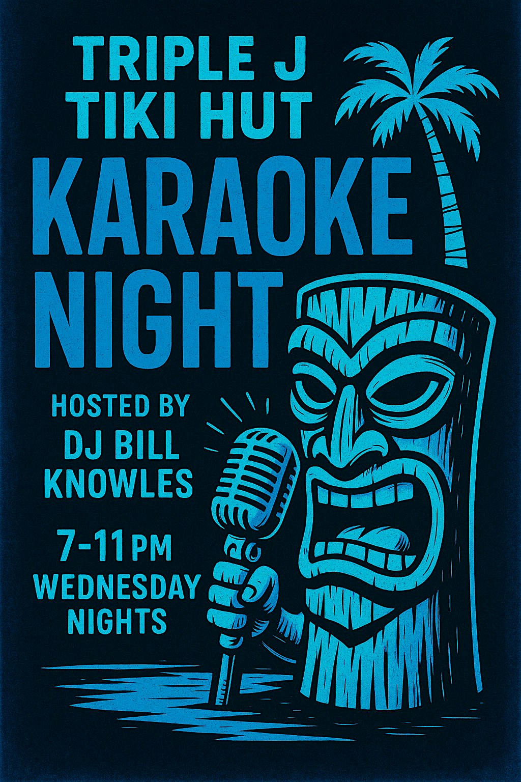 Karaoke Wednesdays at the Triple J Tiki Hut at TRIPLE J Tiki Hut Bar & Grill – Seffner, FL