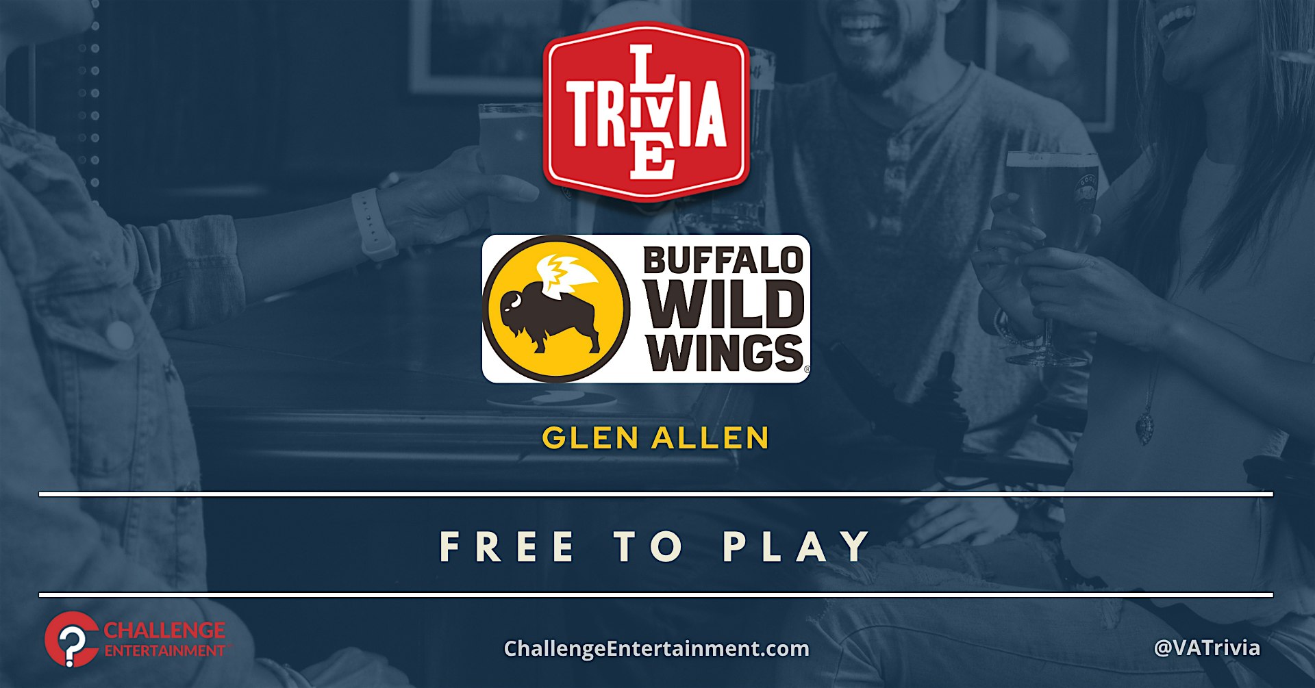 Weekly Live Trivia Nights at Buffalo Wild Wings at Buffalo Wild Wings – Glen Allen, VA