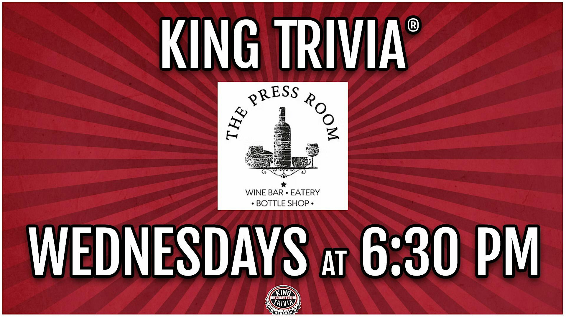 Trivia Night at the Press Room (Newhall) at Newhall Press Room – Santa Clarita, CA