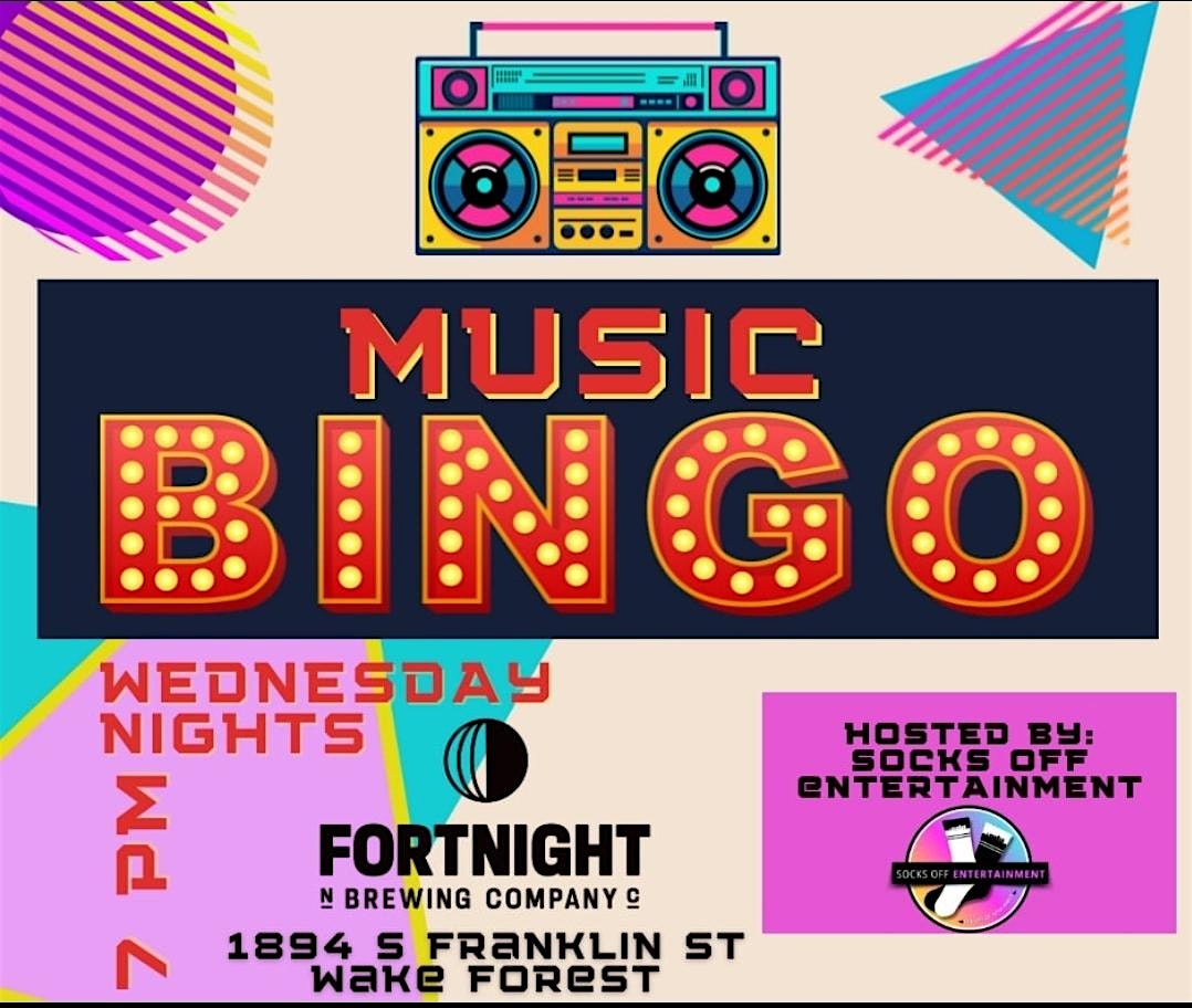 Music Bingo at Fortnight Brewing Company in Wake Forest. at Fortnight Brewing Wake Forest – Wake Forest, NC