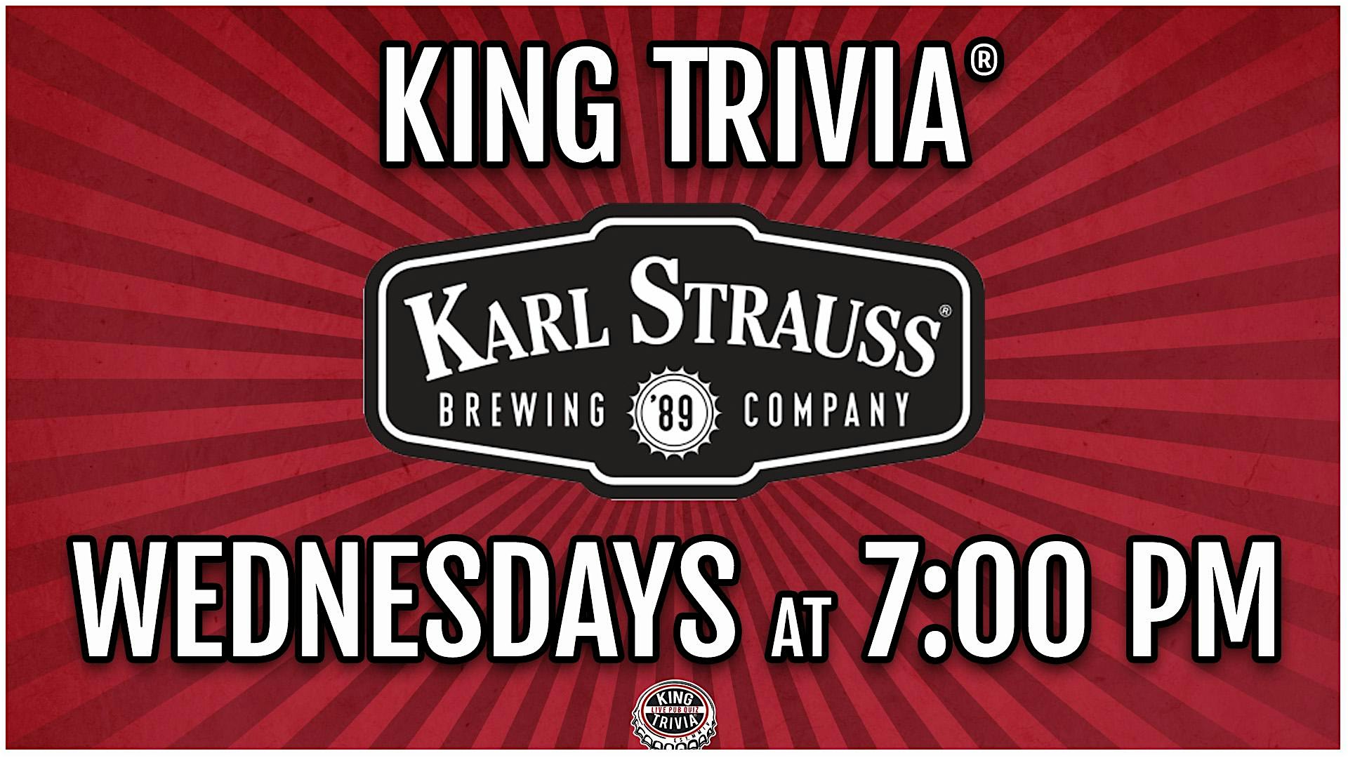 Trivia Night at Karl Strauss DTLA at Karl Strauss Brewing Company – Los Angeles, CA