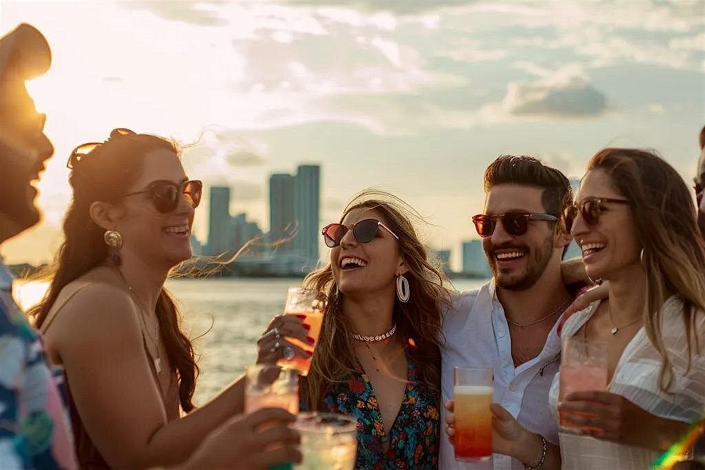 Copy of Comedy & DJ Sunset Cruise: Laughs, Music & Statue Views on the NYC Harbor at Pier 36 NYC – New York, NY