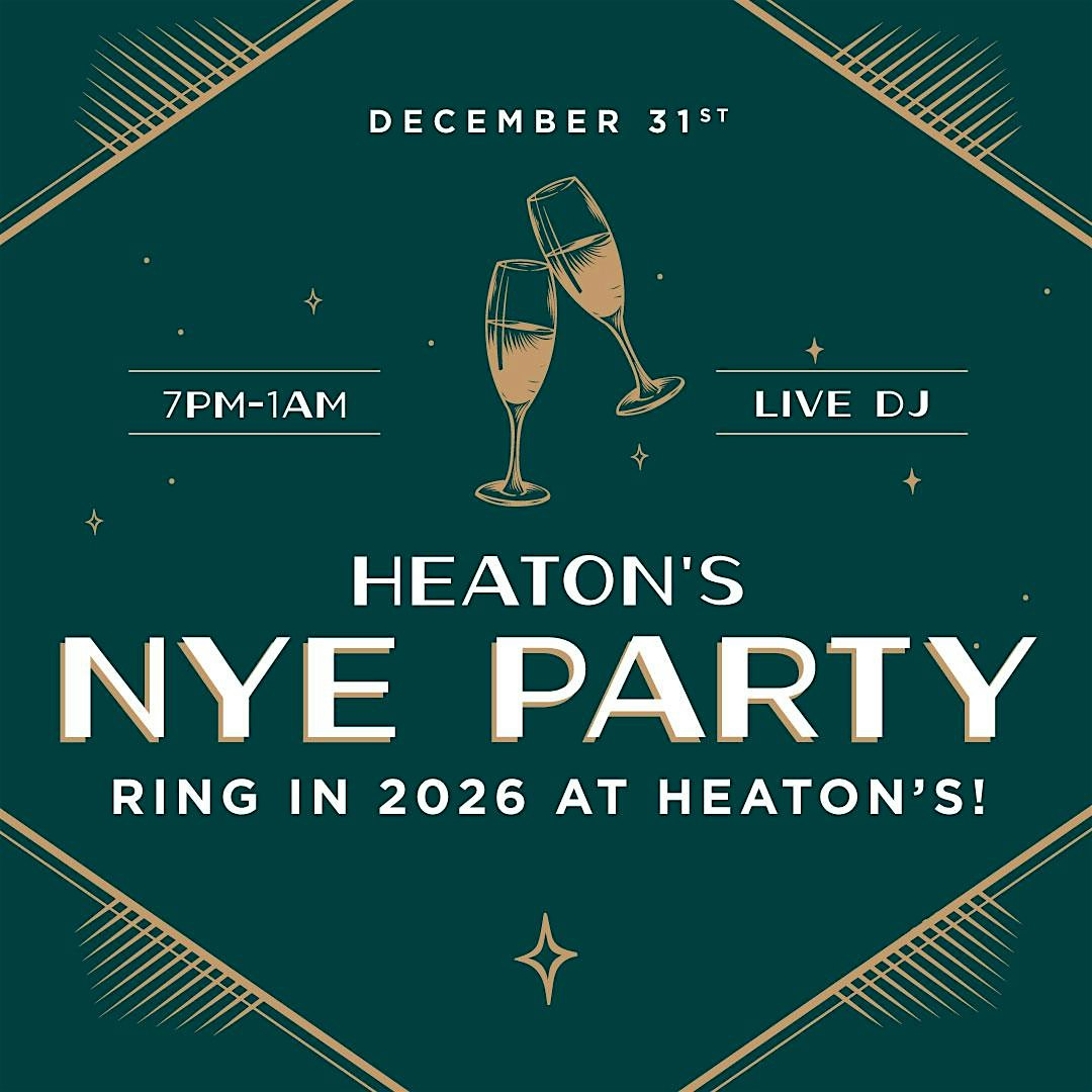 Ring in 2026 Oceanside at Heaton’s Vero Beach!!!! at Heaton’s Vero Beach – Vero Beach, FL