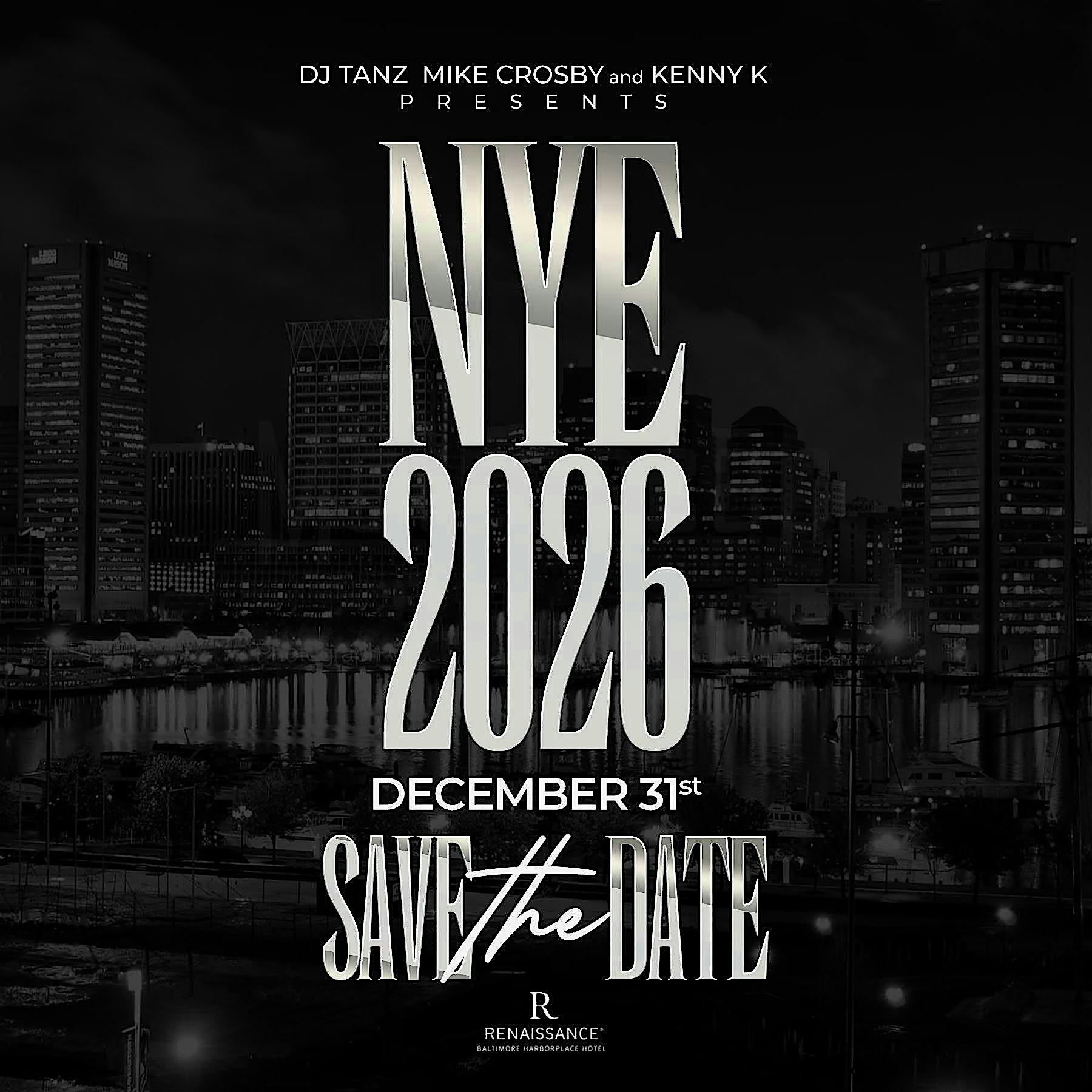 NYE 2026 at Renaissance Baltimore Harborplace Hotel – Baltimore, MD