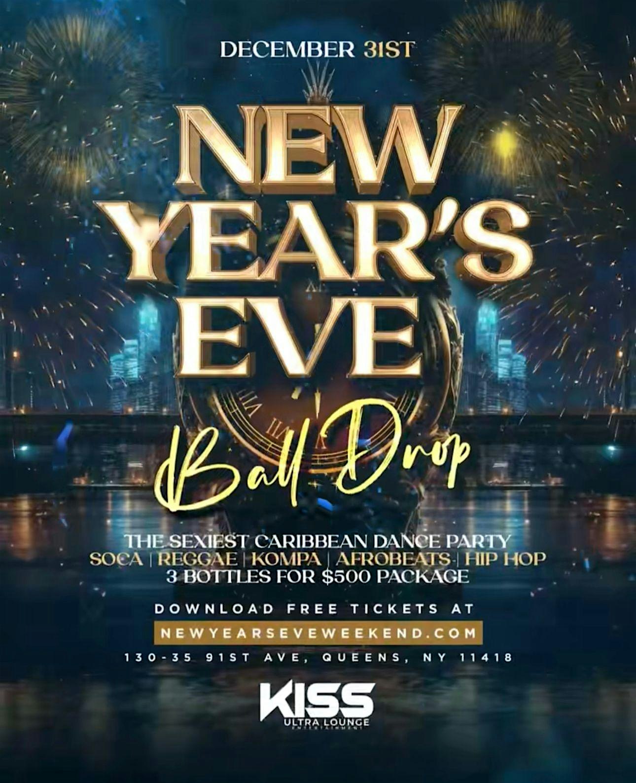New Years Eve Party at Kiss Entertainment – Best Nightclub & DJs – Queens NY – Queens, NY