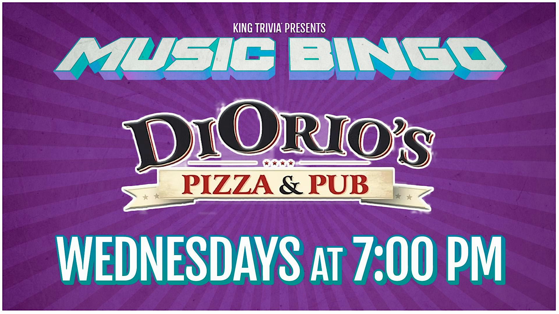 Music Bingo Night at DiOrio’s Pizza & Pub at DiOrio’s Pizza & Pub – Louisville, KY