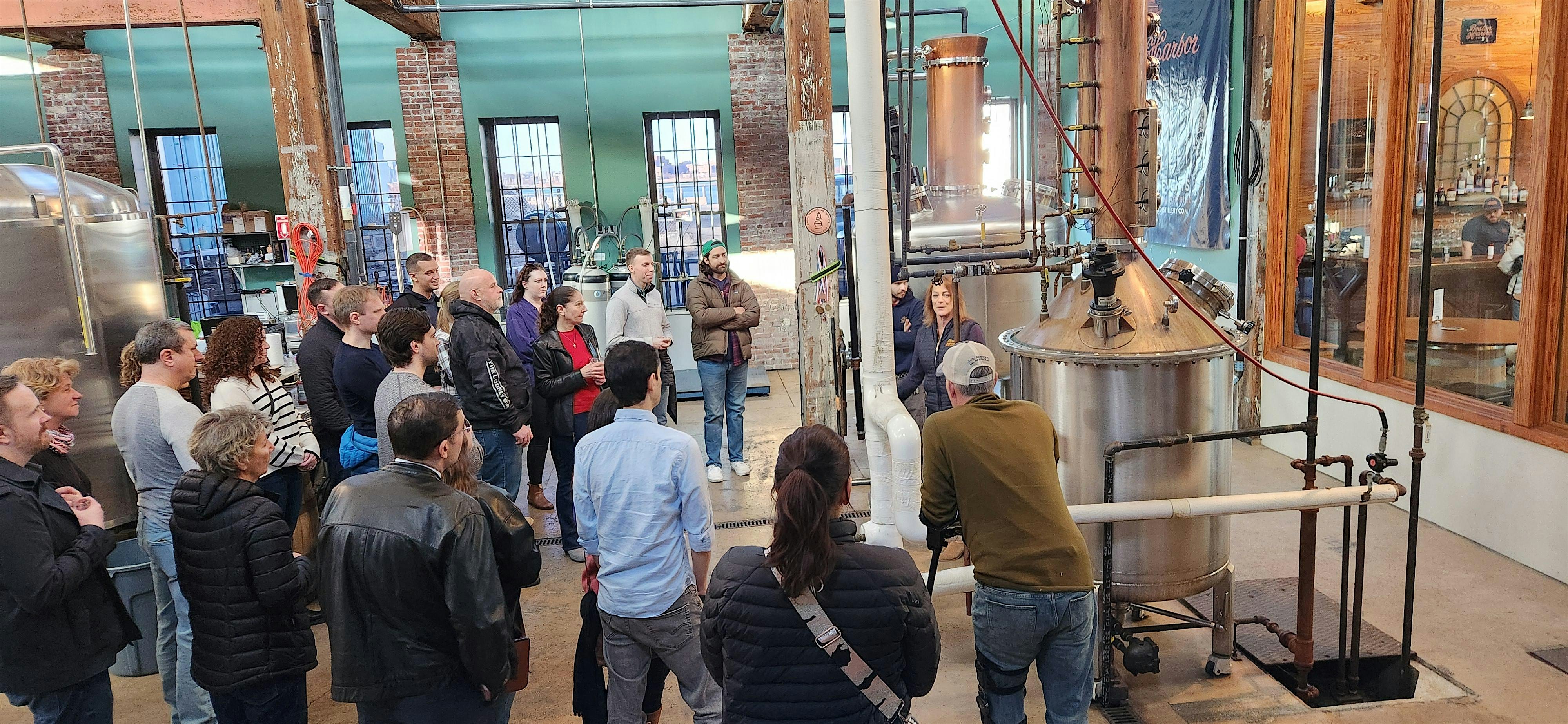 Whiskey Wednesday VIP Tour at Boston Harbor Distillery – Boston, MA