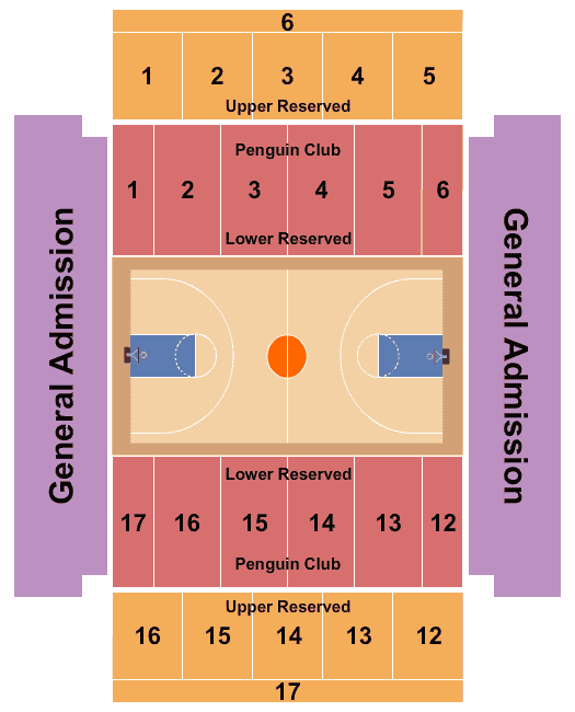 Youngstown State Penguins vs. Wisconsin – Green Bay Phoenix at Beeghly Center – Youngstown, OH