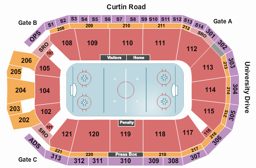 Penn State Nittany Lions vs. Michigan State Spartans at Pegula Ice Arena At Penn State – University Park, PA