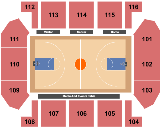Quinnipiac Bobcats vs. Merrimack Warriors at Lender Court at M&T Bank Arena – Hamden, CT