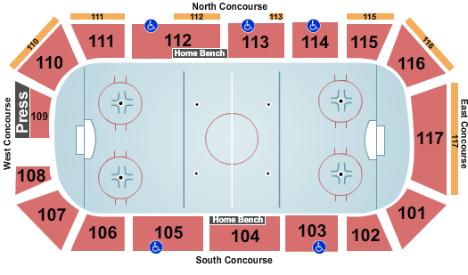 Bentley Falcons vs. Air Force Falcons at Bentley Arena – Waltham, MA