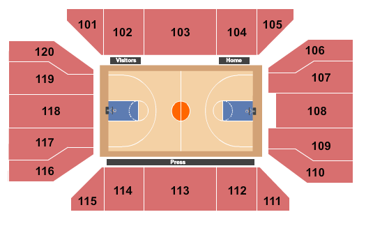 Marist Red Foxes vs. Saint Peter’s Peacocks at McCann Arena – Poughkeepsie, NY