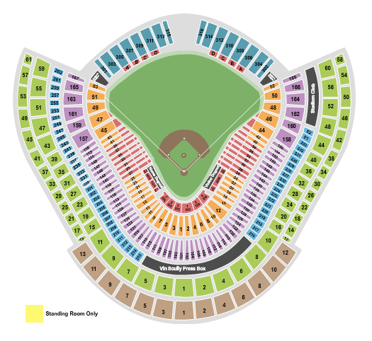 Los Angeles Dodgers vs. New York Mets at Dodger Stadium – Los Angeles, CA