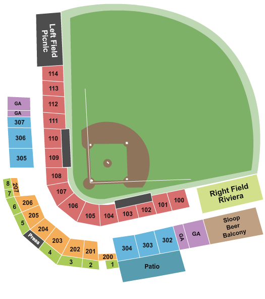 Hudson Valley Renegades vs. Winston-Salem Dash at Heritage Financial Park – Fishkill, NY