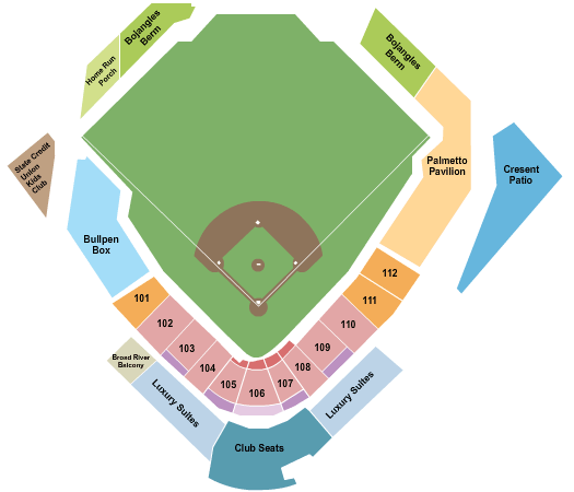 Columbia Fireflies vs. Salem Red Sox at Segra Park – Columbia, SC