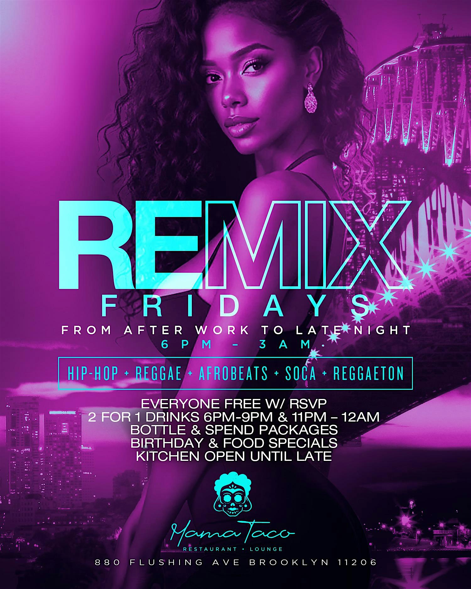 Remix Fridays at Kimoto Rooftop Brooklyn New York at Kimoto Rooftop Restaurant & Garden Lounge – Brooklyn, NY