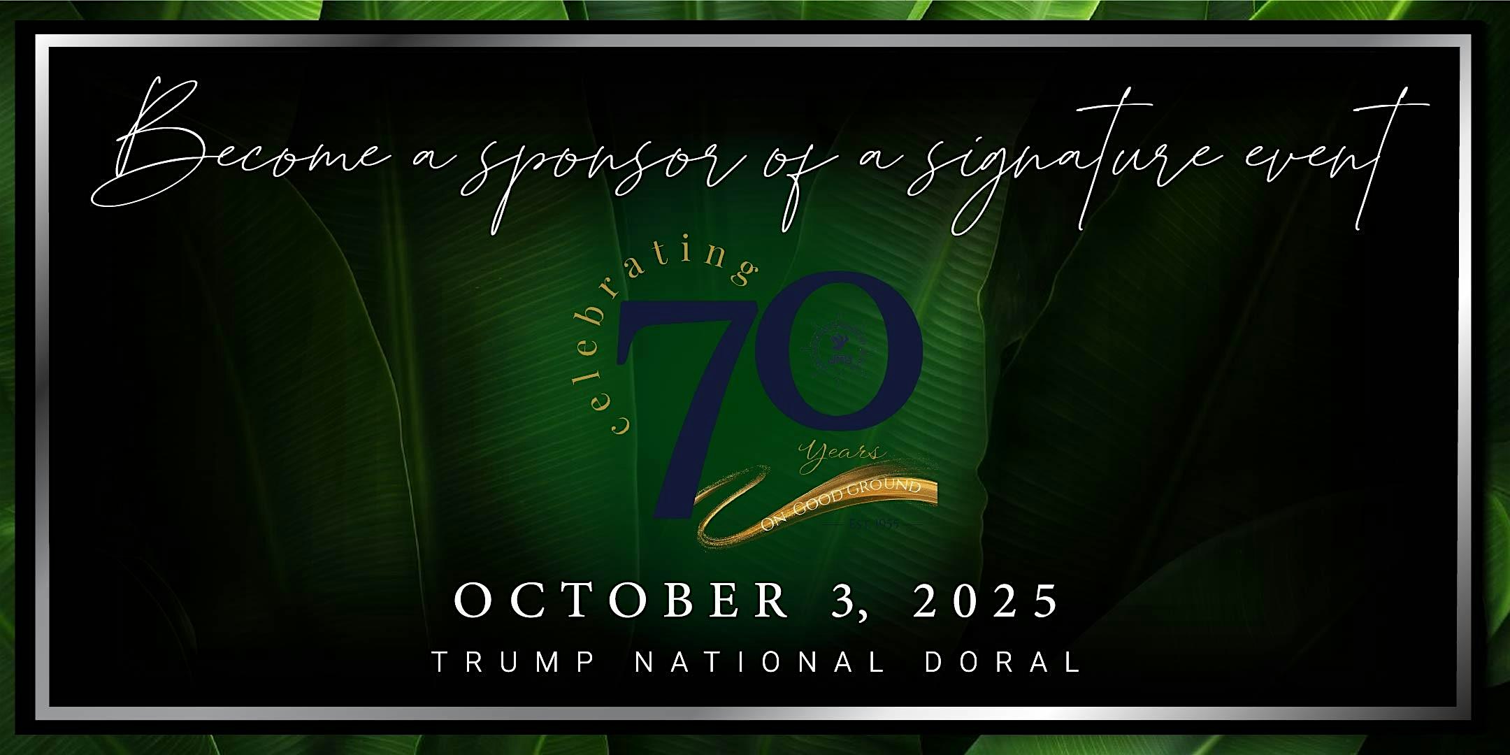 St. Brendan Elementary – 70th Anniversary Gala at Trump National Doral Miami – Miami, FL
