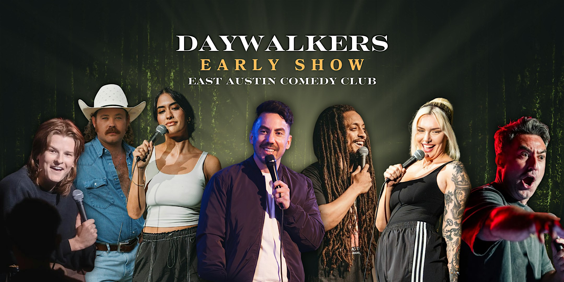 Top Flight Comedy Presents: Daywalkers Comedy Show at East Austin Comedy – Austin, TX