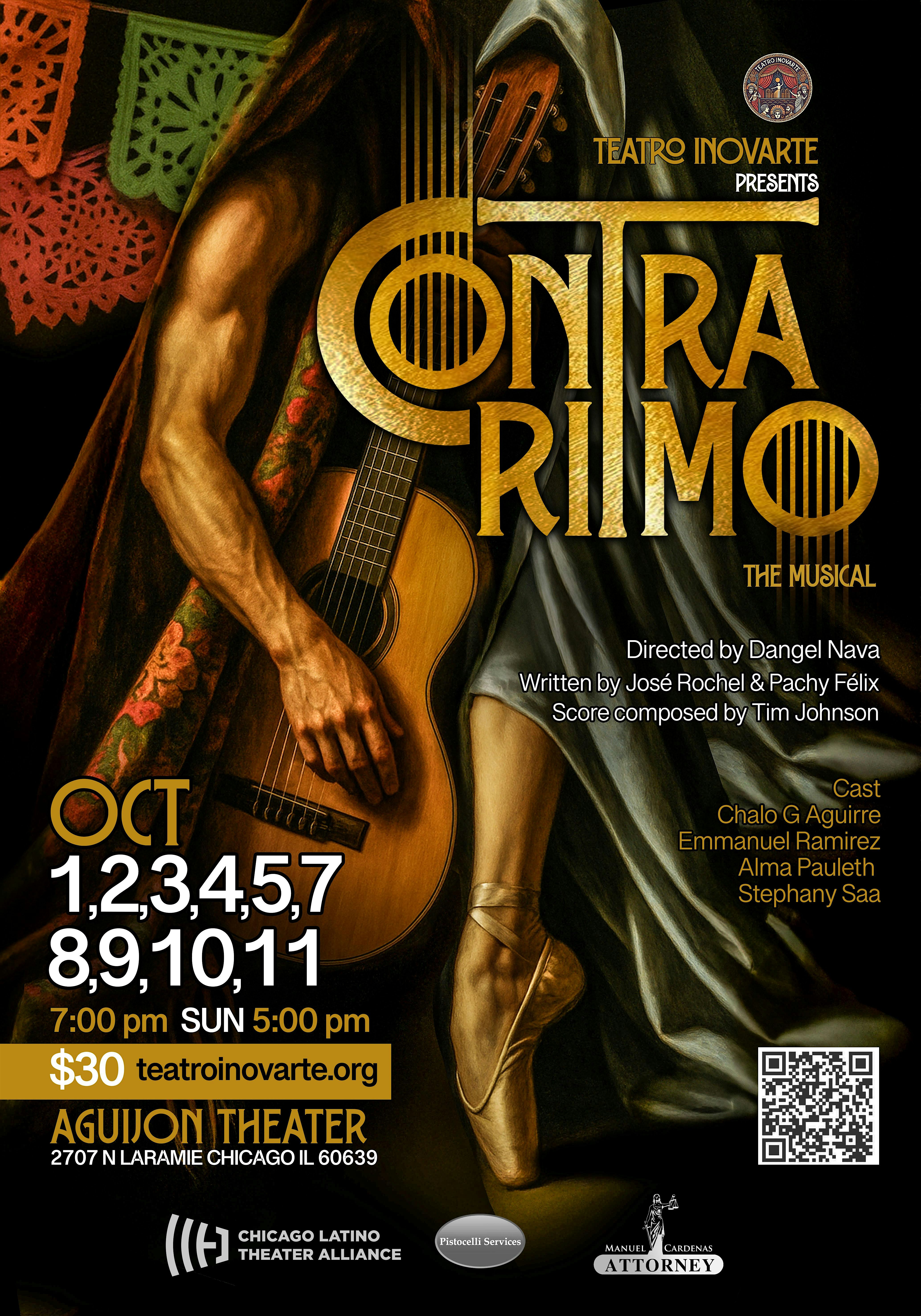 CONTRA RITMO at Aguijon Theater Co – Chicago, IL