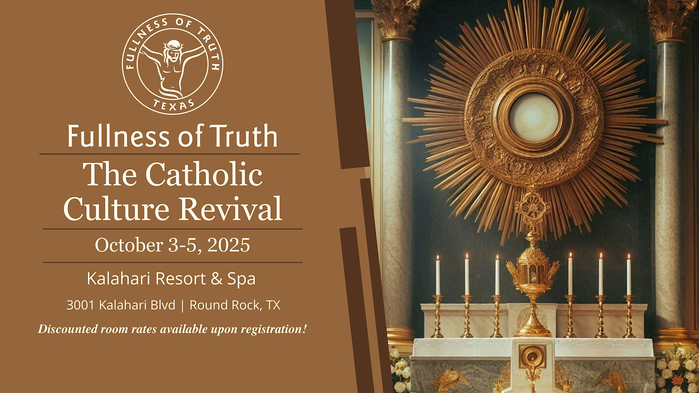 The Catholic Culture Revival 2025 at 3001 Kalahari Blvd – Round Rock, TX