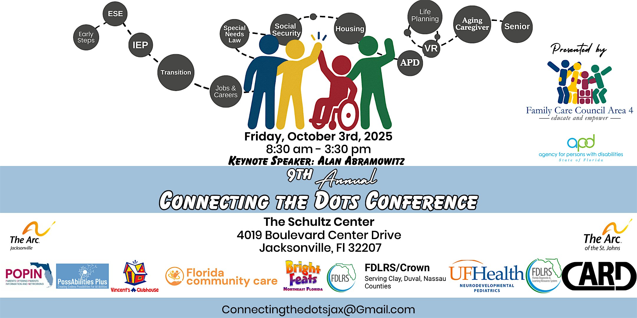 9th Annual Connecting the Dots Conference at The Schultz Center – Jacksonville, FL