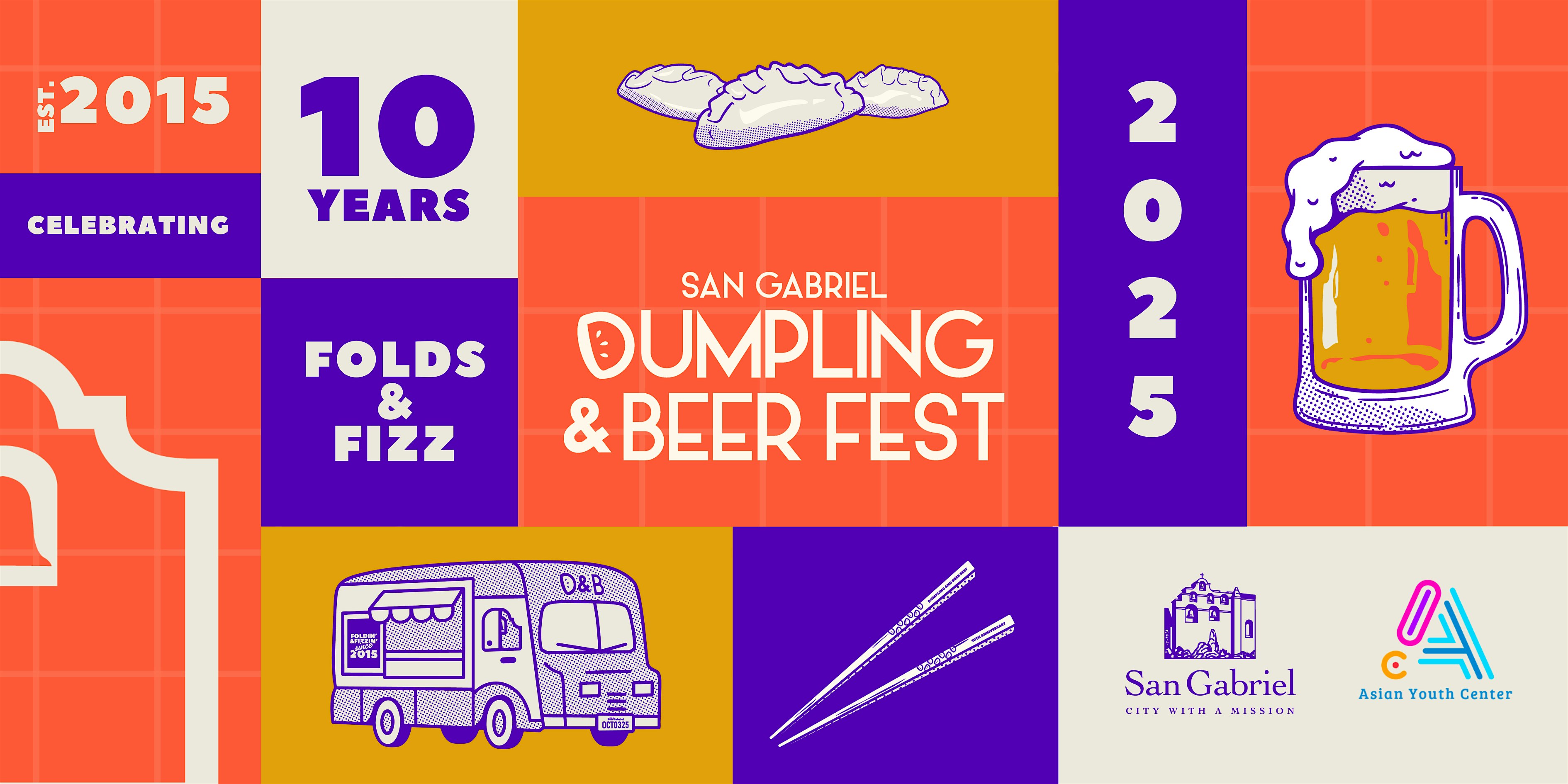City of San Gabriel’s 10th Dumpling and Beer Fest at San Gabriel Mission Playhouse – San Gabriel, CA