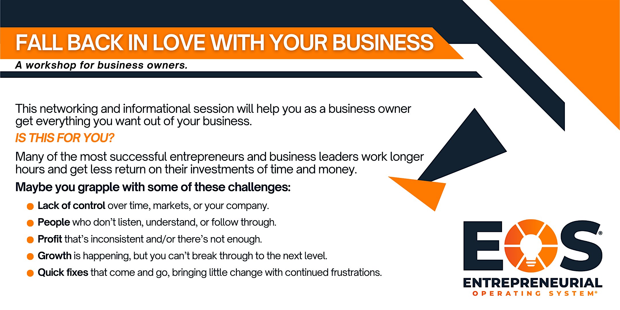 FALL BACK IN LOVE WITH YOUR BUSINESS at 1020 Centre Pointe Blvd – Pearl, MS