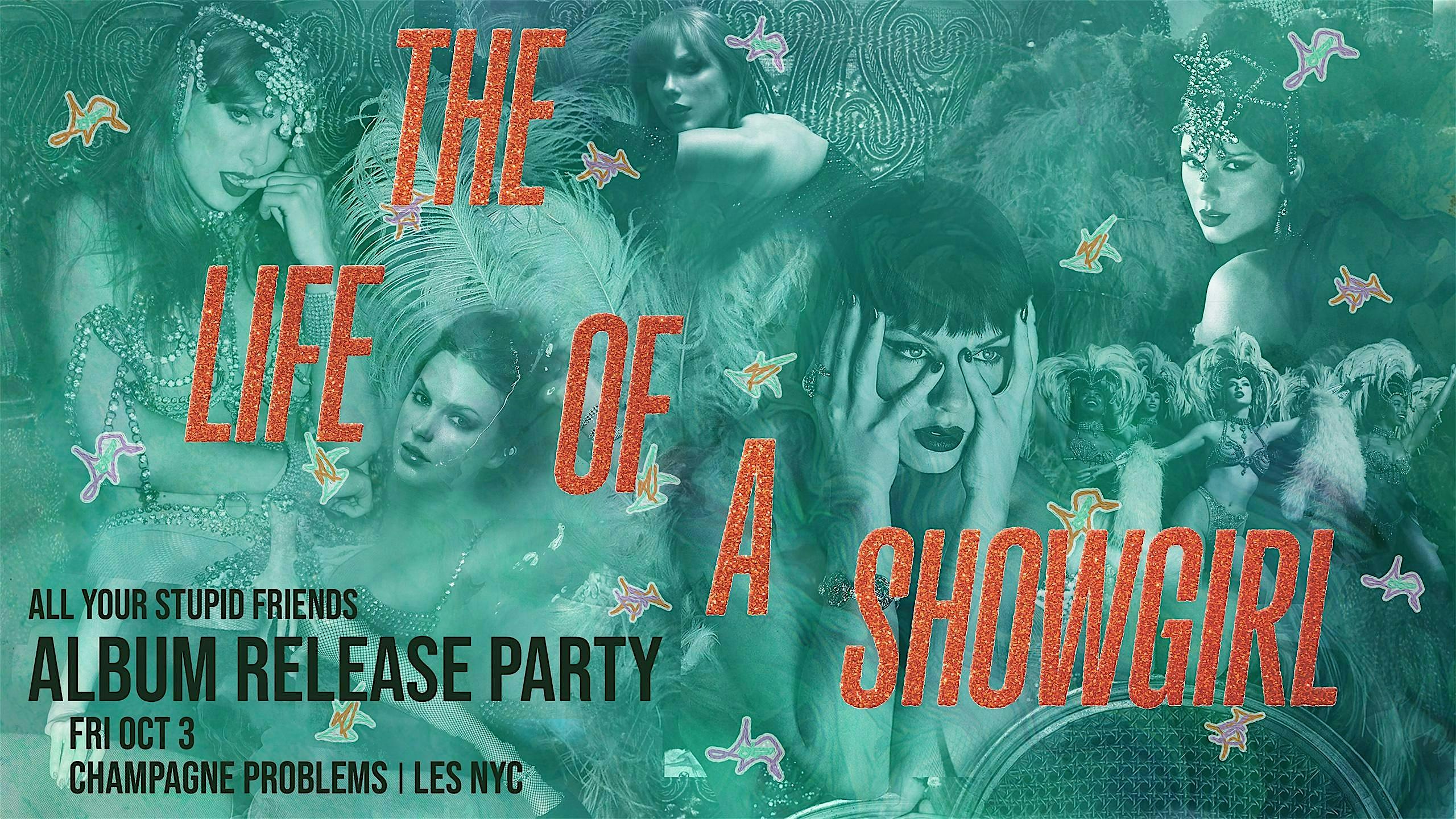 Life of a Showgirl: Taylor Swift Album Release Party at Champagne Problems at Champagne Problems – New York, NY