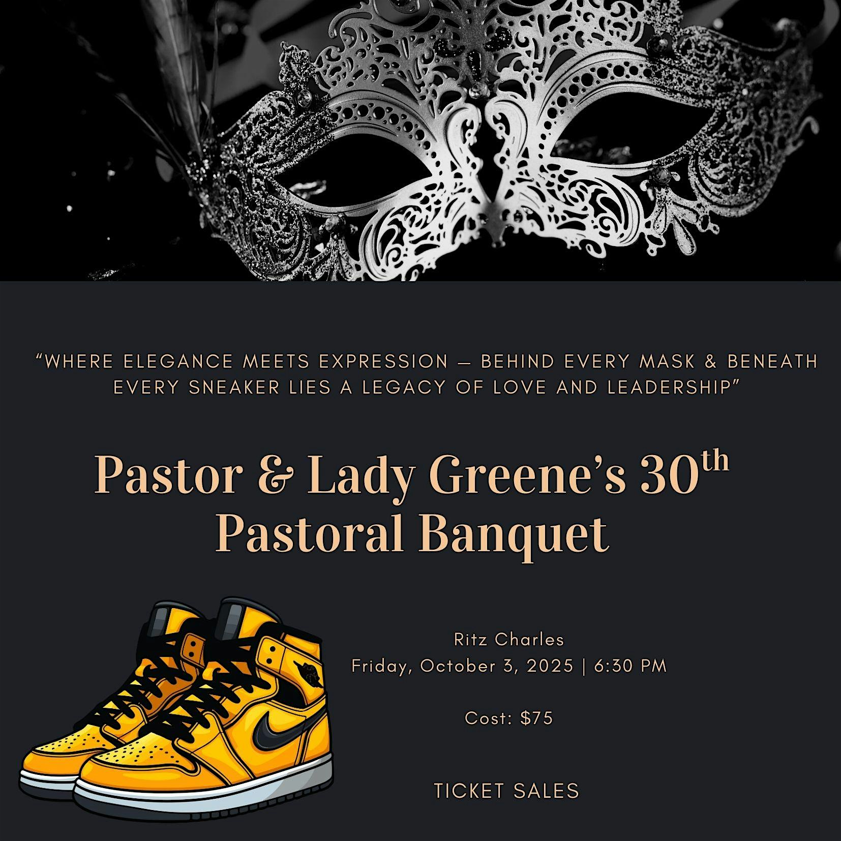 Pastor & Lady Greene’s 30th Pastoral Anniversary Banquet at Ritz Charles – Carmel, IN