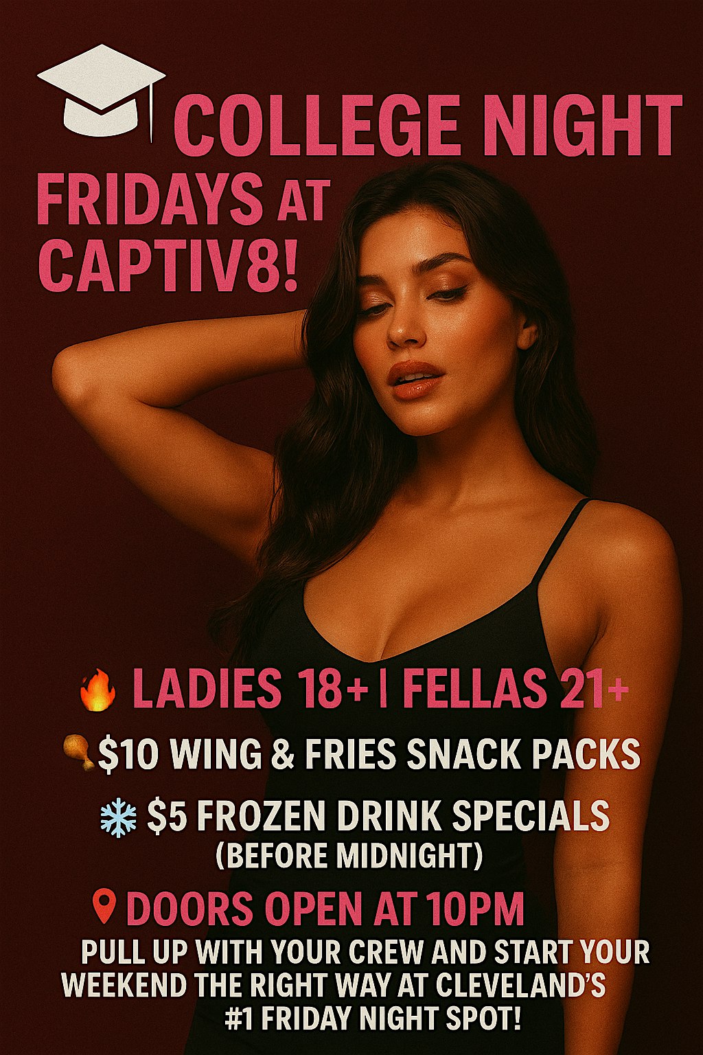 College Night at Captiv8 Event Space – Cleveland, OH