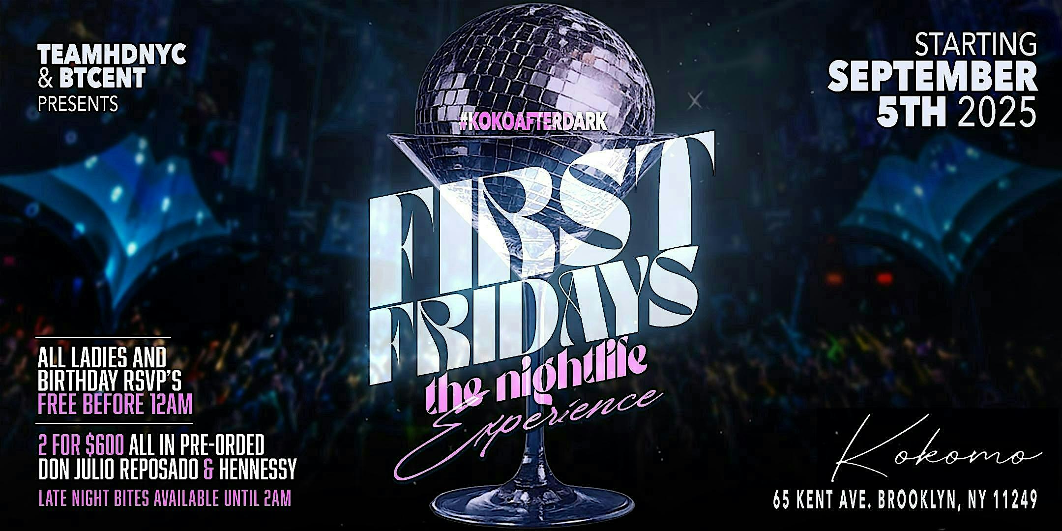 First Fridays – TEAMHDNYC at Kokomo Restaurant & Lounge – Brooklyn, NY