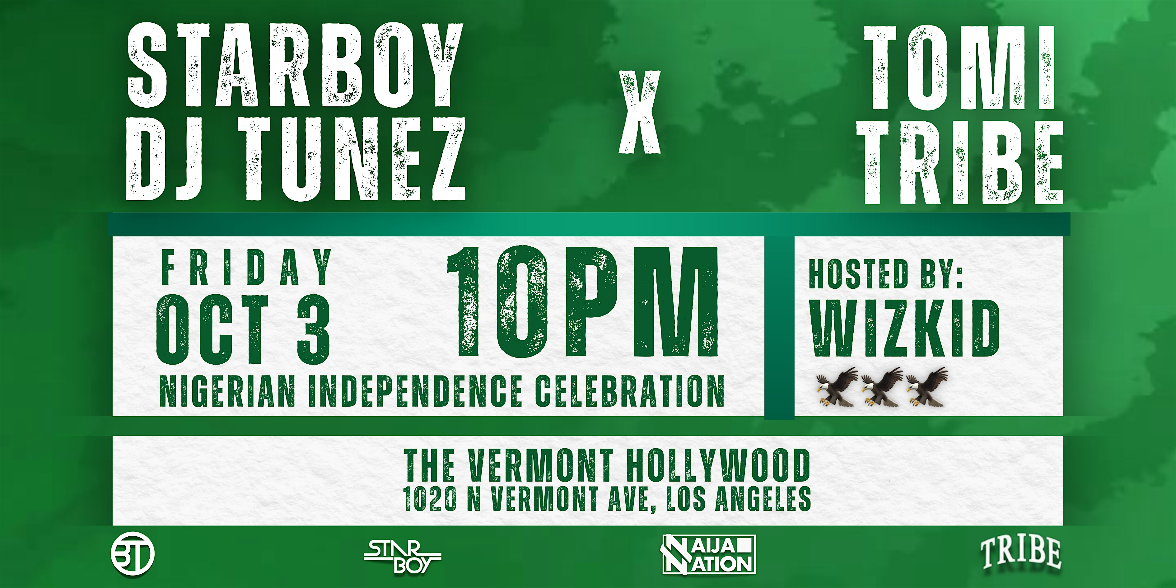Lagos 2 L.A. | DJ Tunez & Wizkid at The Vermont Hollywood – Los Angeles, CA