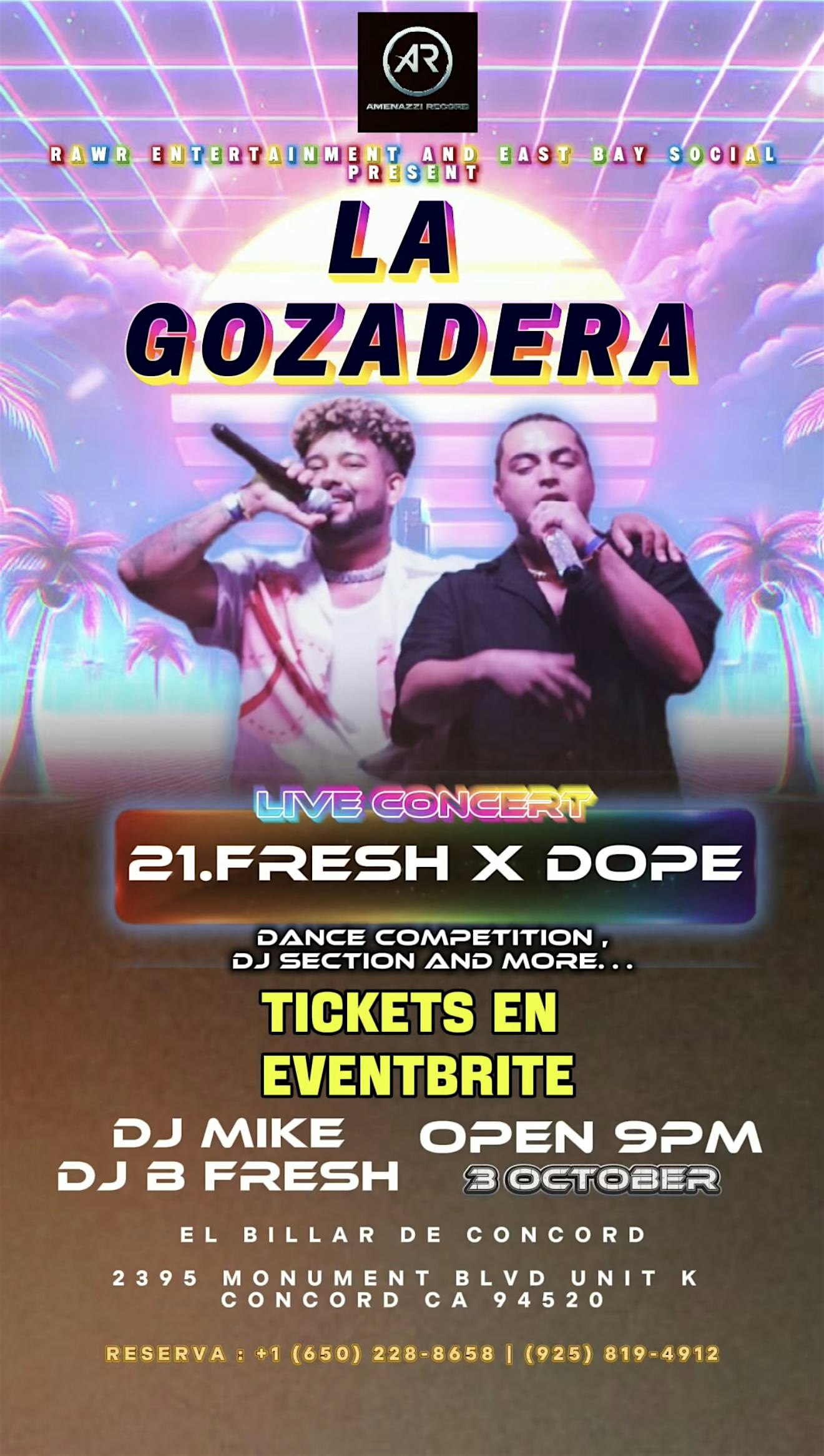 La gozadera at 2395 Monument Blvd – Concord, CA