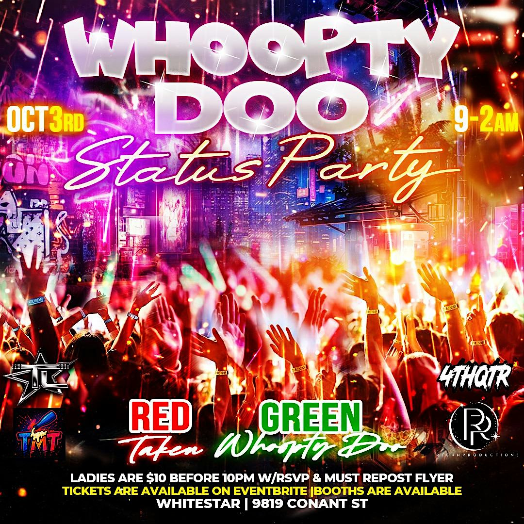 WHOOPTY DOO #whitestar at White star music venue – Hamtramck, MI