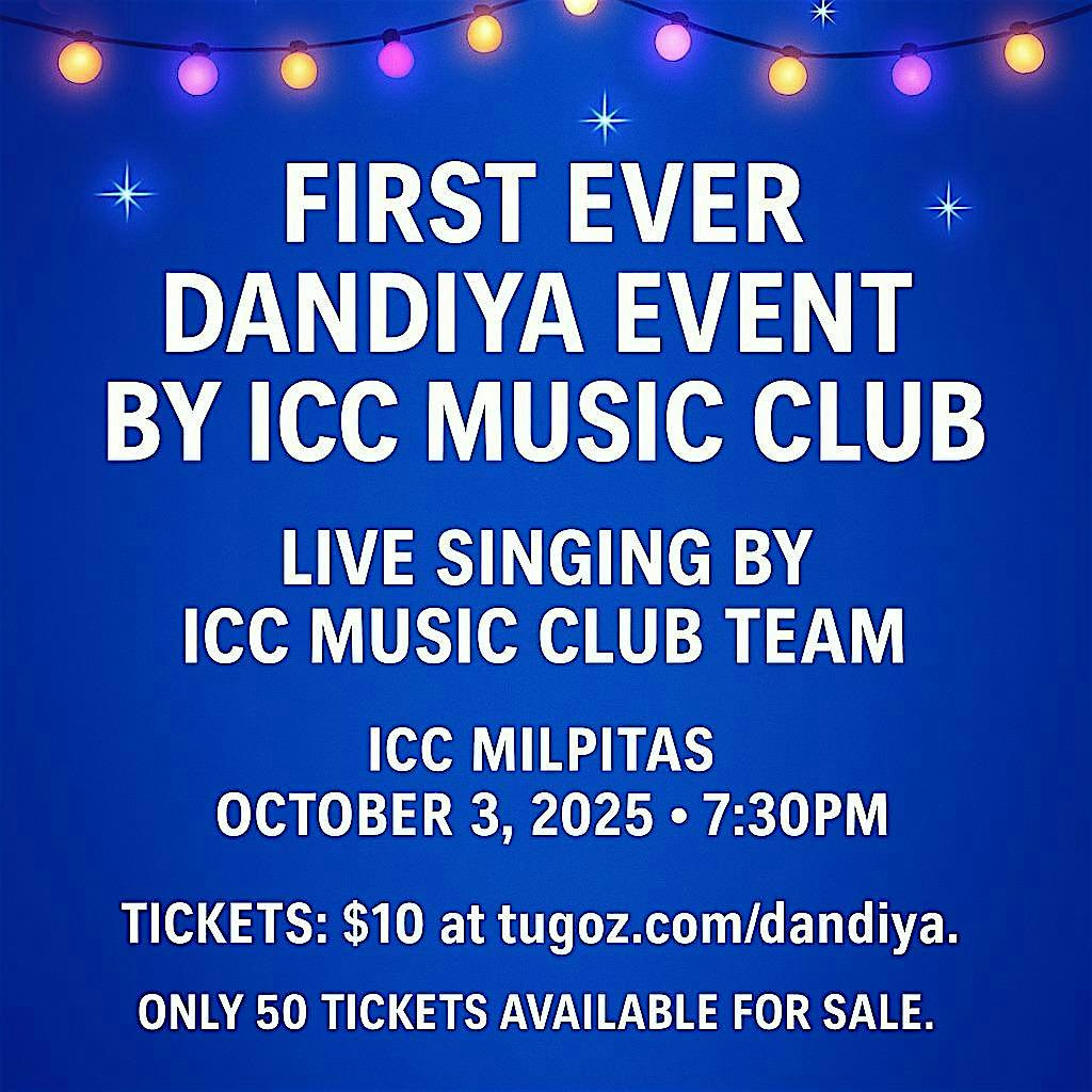 Dandiya by Dabandd & ICC Music Club at India Community Center – Milpitas, CA
