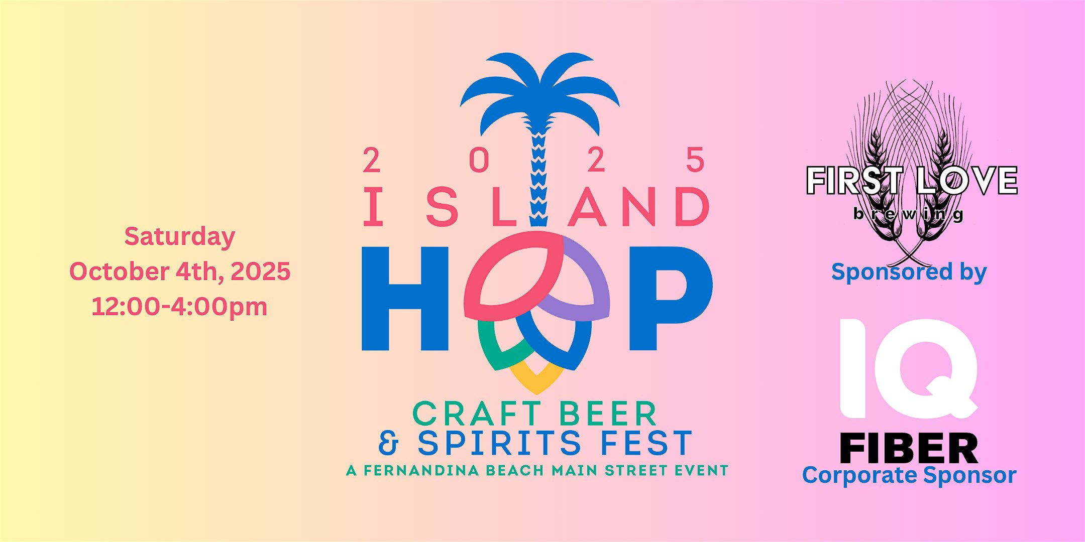 2025 Island Hop Craft Beer and Spirits Fest at Central Park – Fernandina Beach, FL