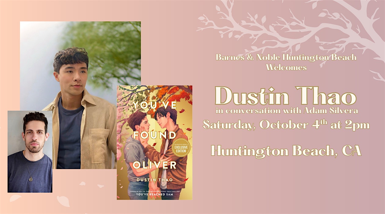 Dustin Thao celebrates YOU’VE FOUND OLIVER at Barnes & Noble HB at Barnes & Noble – Huntington Beach – Huntington Beach, CA