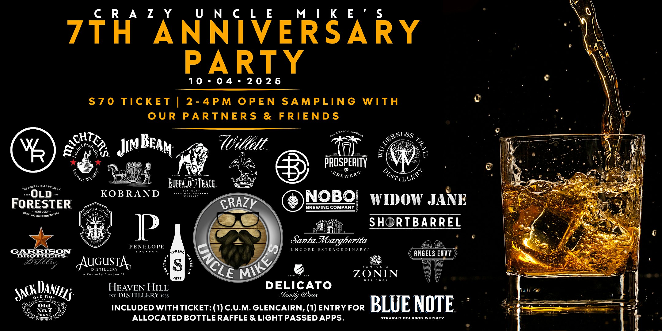 Crazy Uncle Mike’s 7th Anniversary Party at Crazy Uncle Mikes – Boca Raton, FL