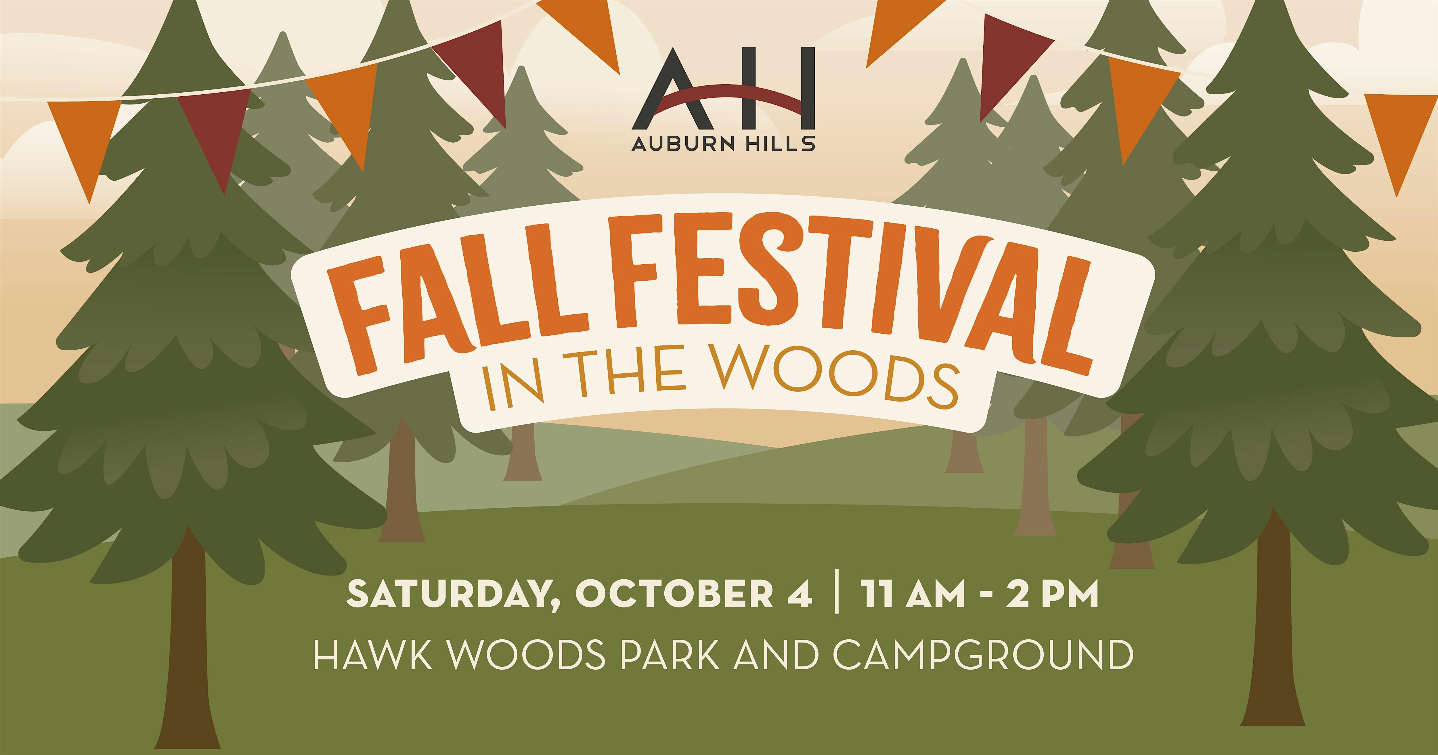 Fall Festival in the Woods 2025 at Hawk Woods Park and Campground – Auburn Hills, MI