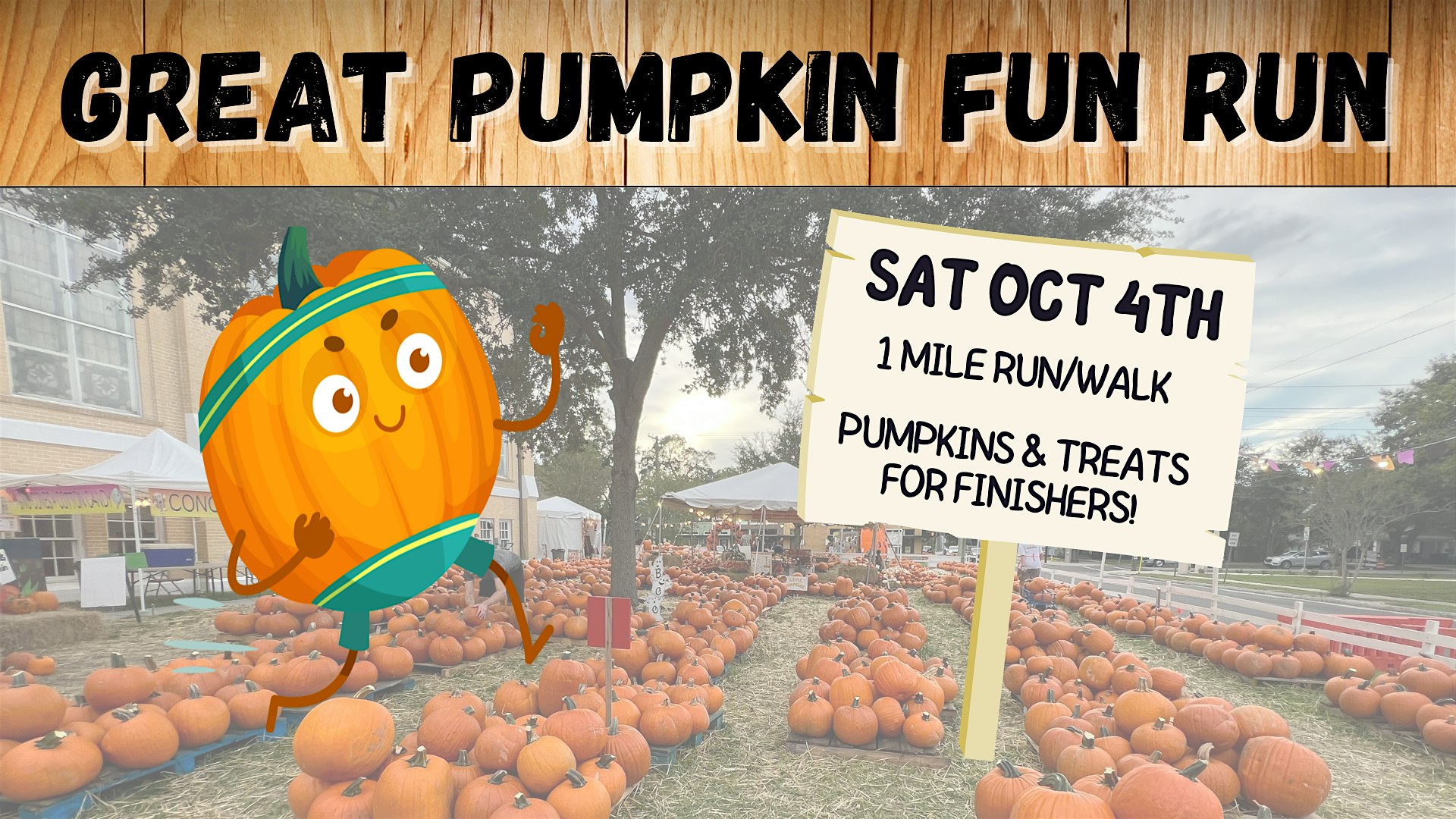 2025 Seminole Heights Great Pumpkin Fun Run at 6111 N Central Ave – Tampa, FL