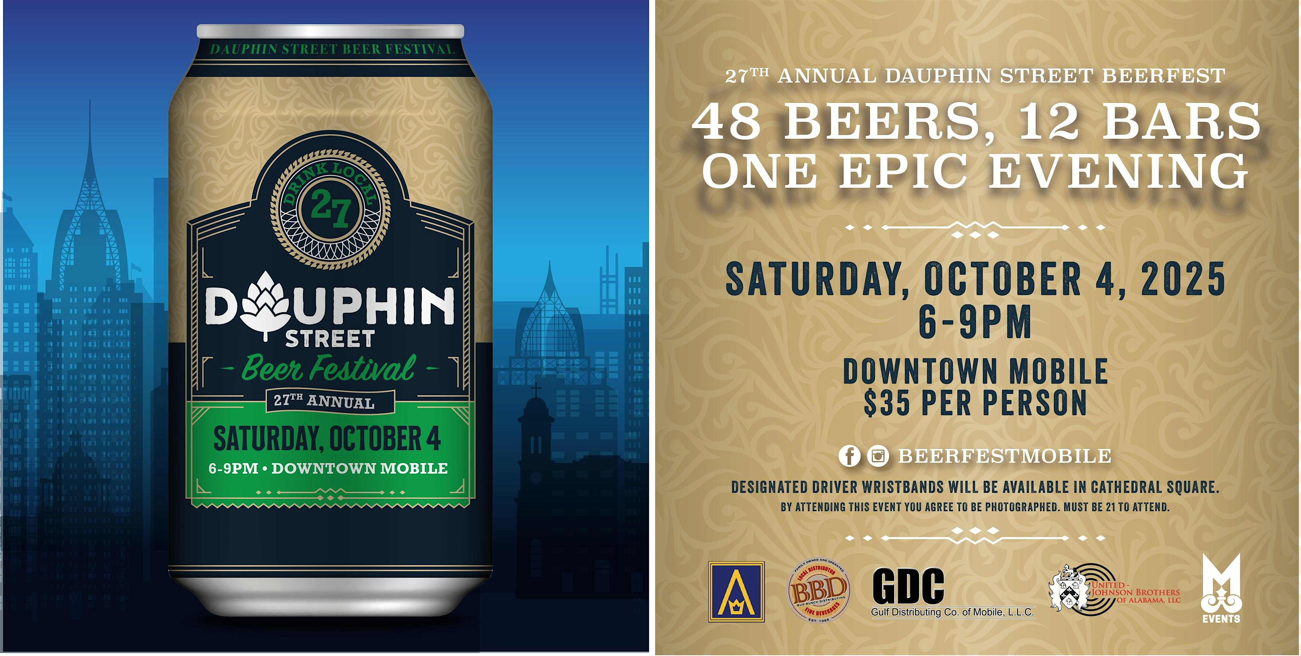 Dauphin Street Beerfest at T.P. Crockmiers – Mobile, AL