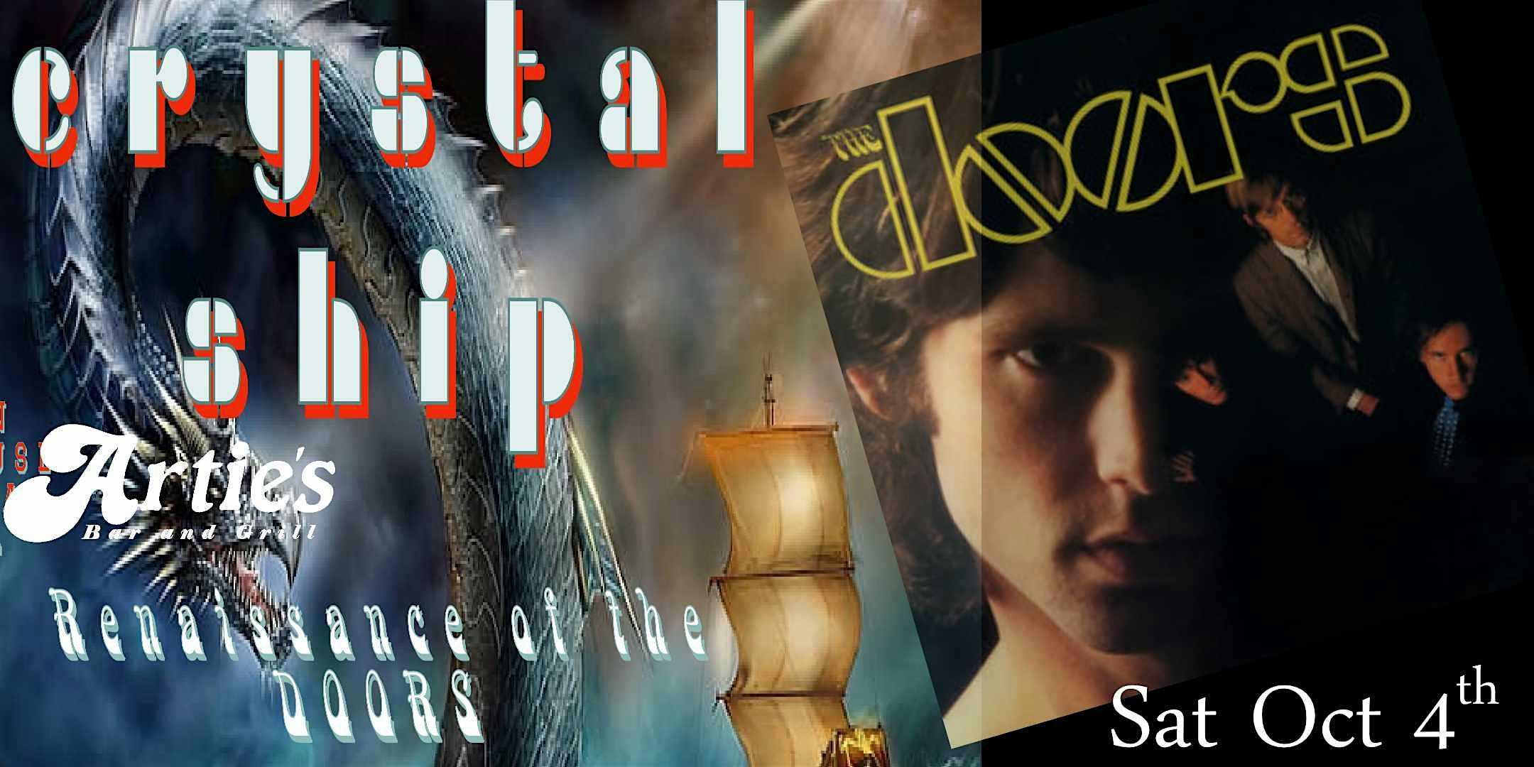 CRYSTAL SHIP the Tribute to the DOORS at Arties Bar and Grill – Frenchtown, NJ