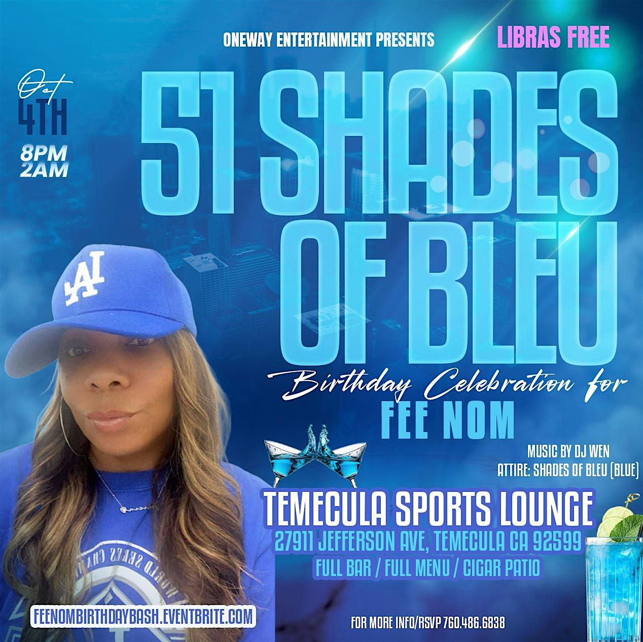 FEE NOM Birthday Celebration at Temecula Sports Lounge/Restaurant – Temecula, CA
