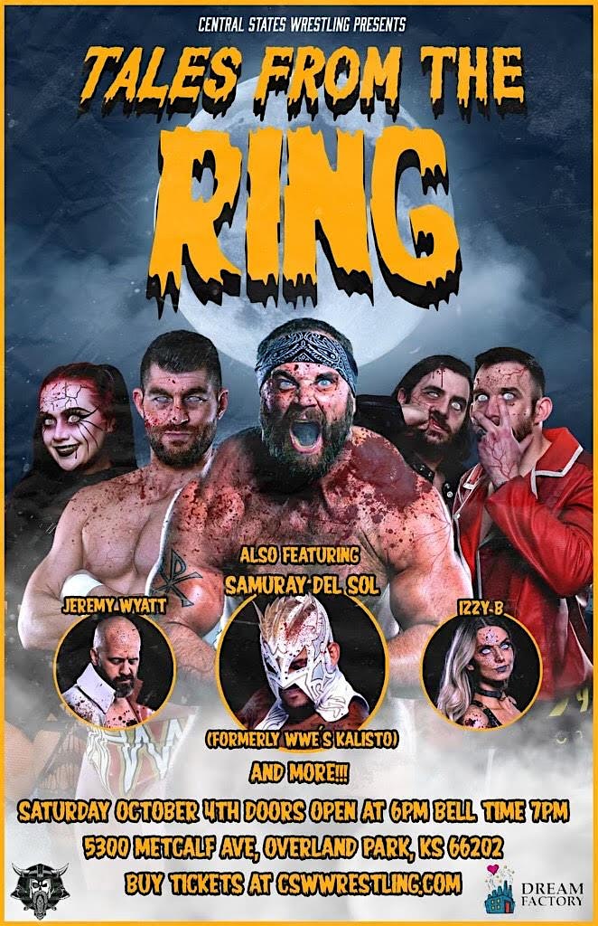 CSW Presents – TALES FROM THE RING at Abdallah Shriners Vanue – Shawnee Mission, KS