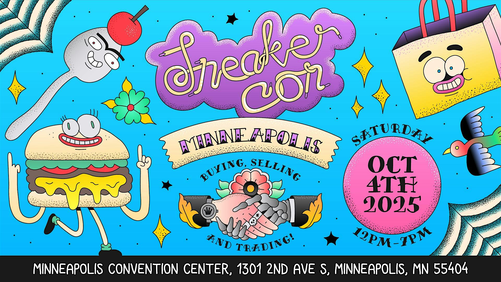 SNEAKER CON MINNEAPOLIS OCTOBER 4TH, 2025 at Minneapolis Convention Center – Minneapolis, MN