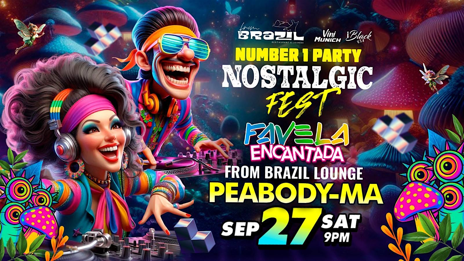 FAVELA ENCANTADA IN PEABODY-MA @ FROM BRAZIL LOUNGE | SATURDAYS | 9PM at From Brazil Restaurant – Peabody, MA
