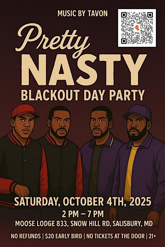 MCMXI BLACKOUT DAY PARTY at 833 Snow Hill Rd – Salisbury, MD