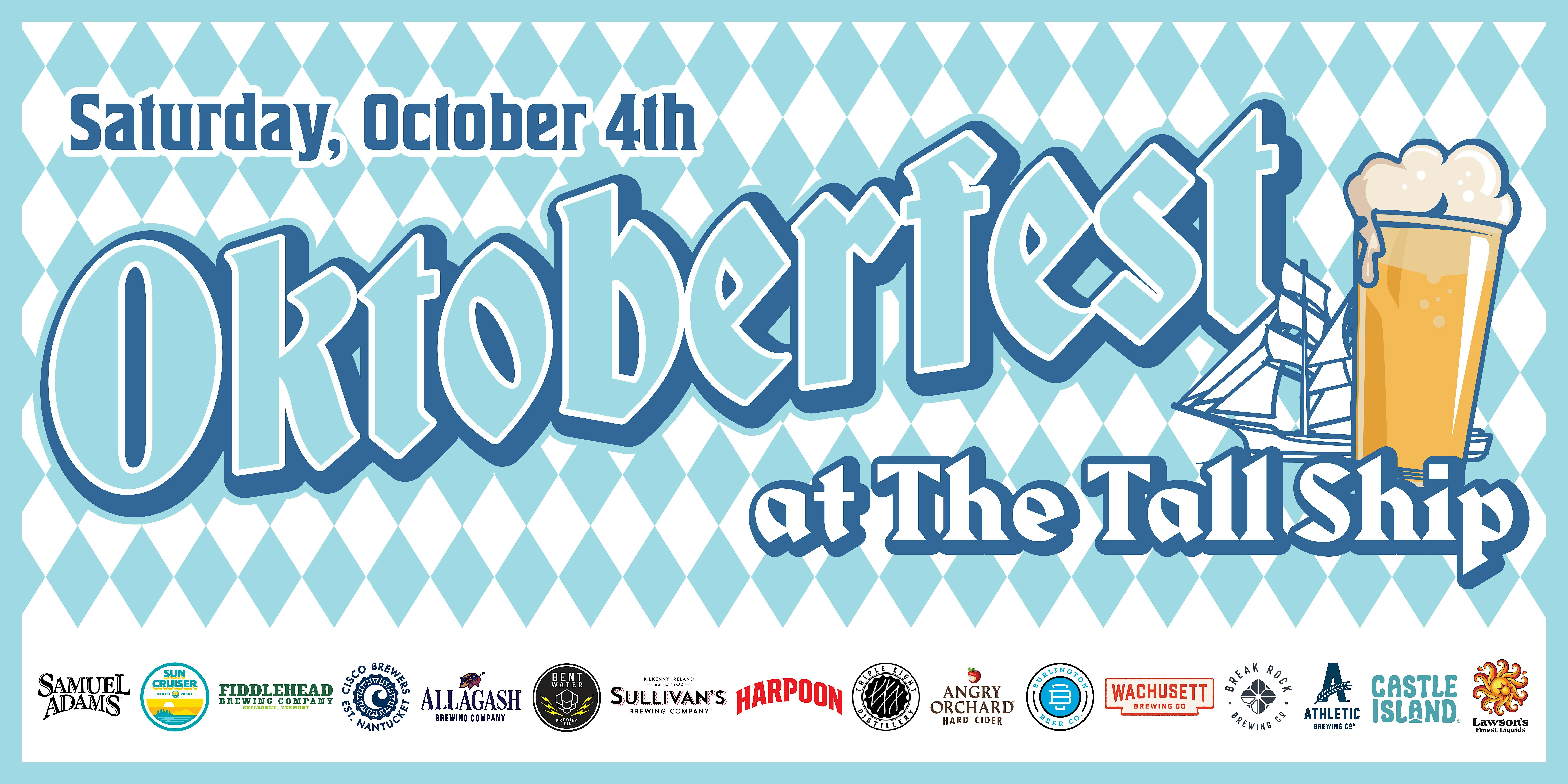 5th Annual Oktoberfest at Tall Ship at The Tall Ship Boston – Boston, MA